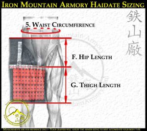 Custom Haidate Sizing Options