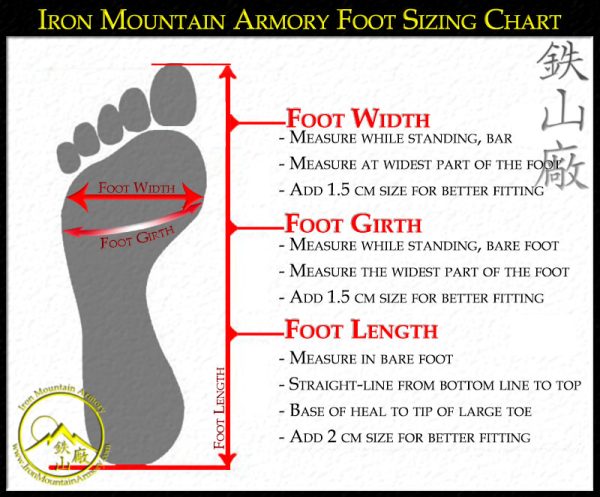 Foot Sizing Chart