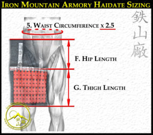 Custom Haidate Sizing Options