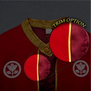 Samurai Manto Cape Trim Options