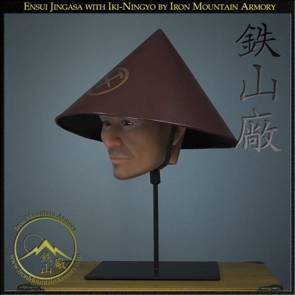 Iki ningyo - life like head stand for helmets, by Iron Mountain Armory