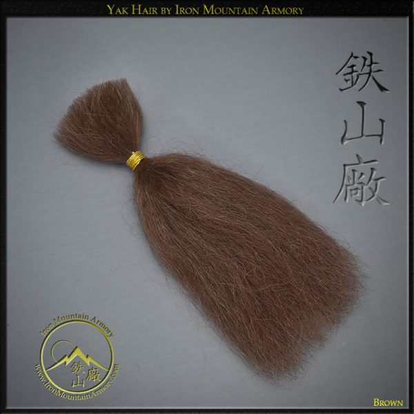 DIY Yak Hair - Brown - For DIY Armor and restoration