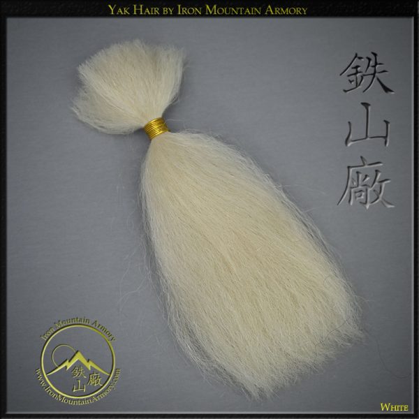 DIY Yak Hair - White - For DIY Armor and restoration