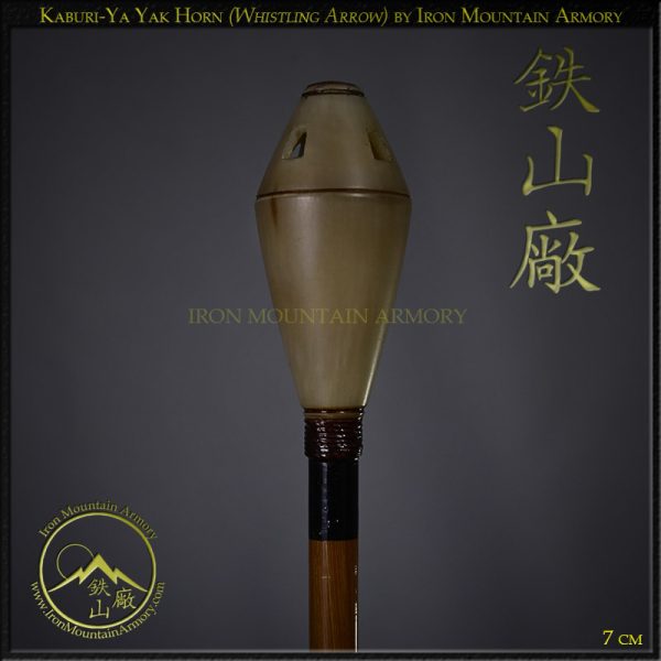 Kaburi-Ya Yak Horn Whistling Arrow by Iron Mountain Armory