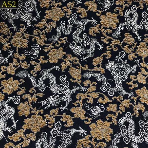 AS2 Dragon Artificial Silk Material for Samurai Armor and Clothing