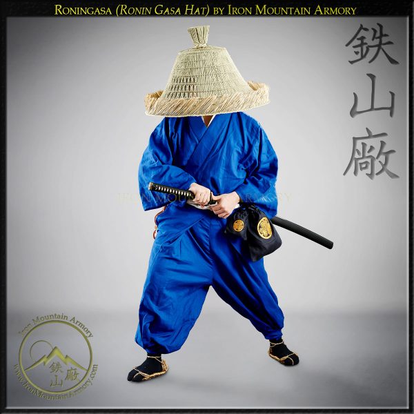 Samurai Ronin Cosplay Hat and Suit