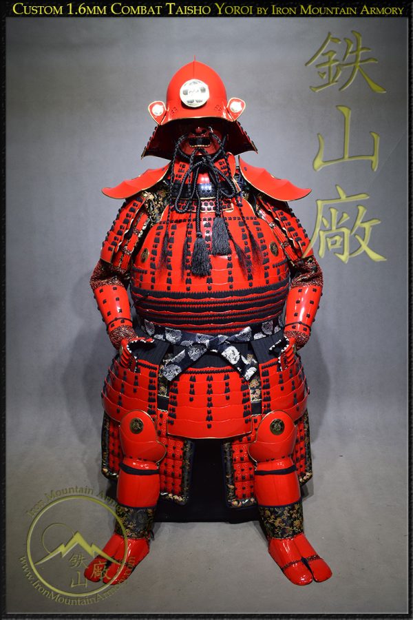 Custom SCA Battle Ready Combat Taisho Samurai Armor by Iron Mountain Armory