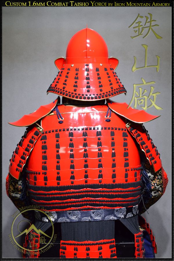 Custom SCA Battle Ready Combat Taisho Samurai Armor by Iron Mountain Armory