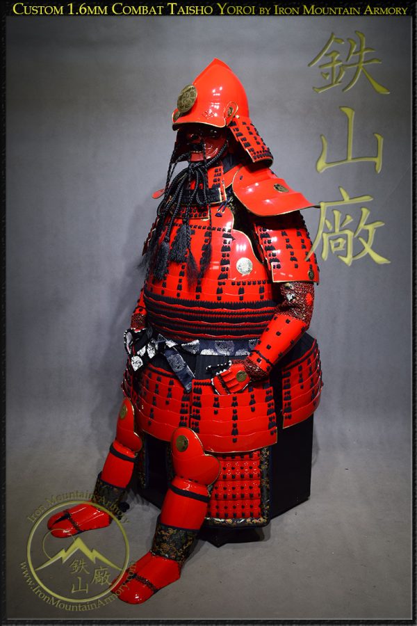 Custom SCA Battle Ready Combat Taisho Samurai Armor by Iron Mountain Armory