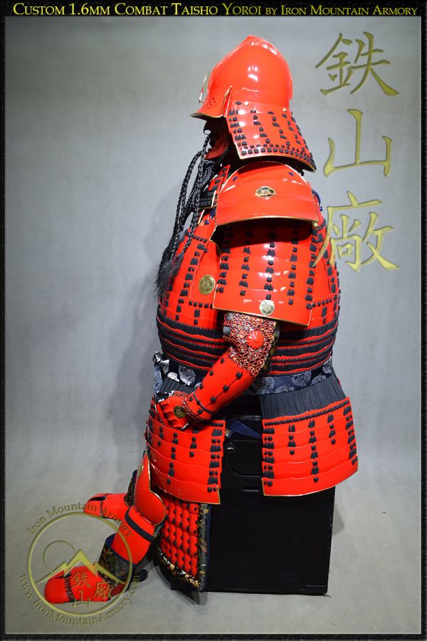 Custom SCA Battle Ready Combat Taisho Samurai Armor by Iron Mountain Armory