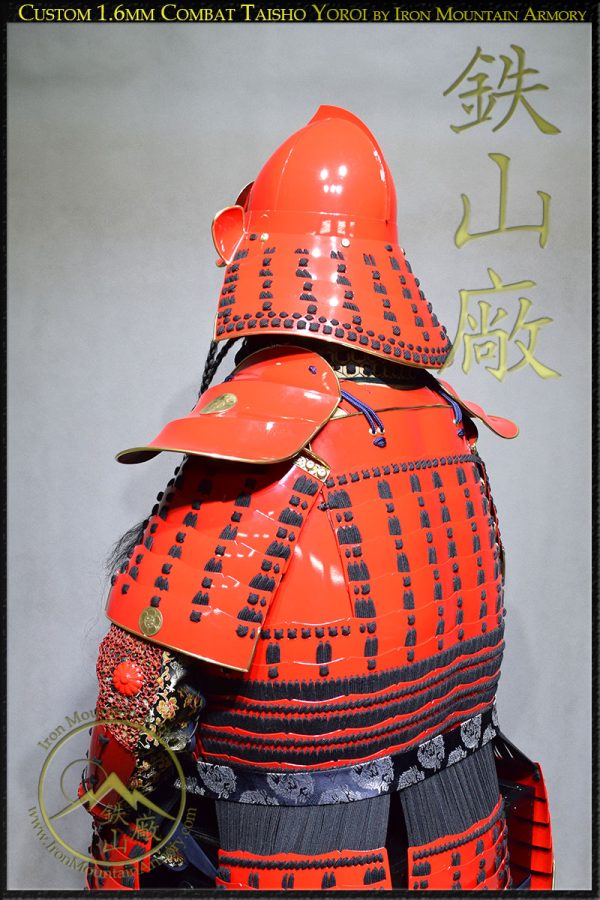 Custom SCA Battle Ready Combat Taisho Samurai Armor by Iron Mountain Armory