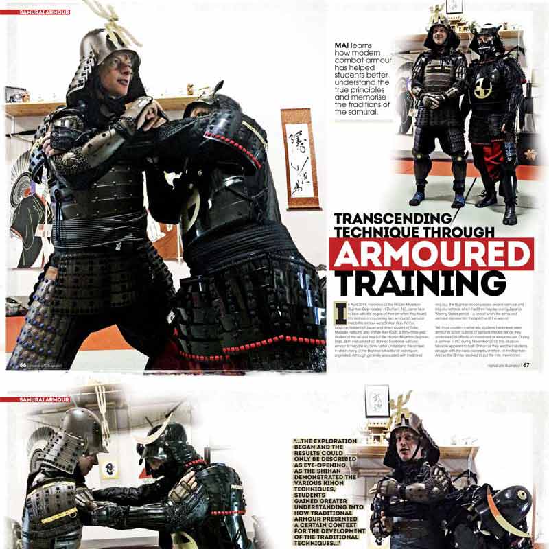 Martial Arts Illustrated Samurai Armored Combat Training