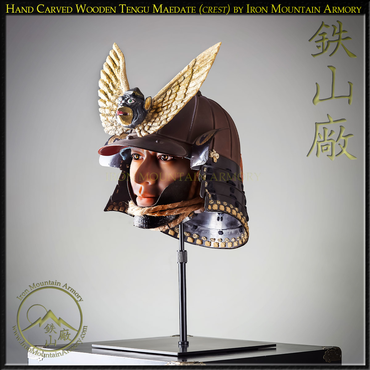 Wooden Tengu Maedate (Limited Edition) - Image 2